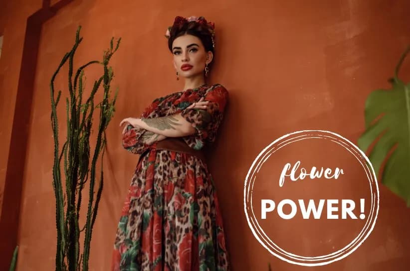 Jakie dodatki do sukni w kwiaty, aby nie przytłoczyć stylizacji?